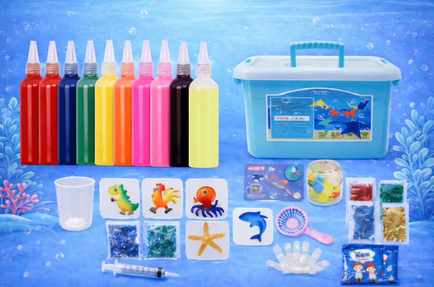 WODNE SKARBY™ - Zestaw Do Tworzenia Wodnych Figurek