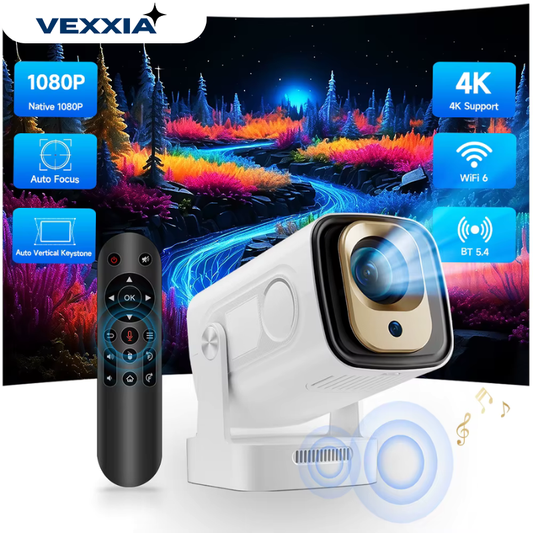 KINOMAX ULTRA 4K™ – Projektor 4K 130” | Auto-Fokus | Wi-Fi & Bluetooth | Kino w Domu